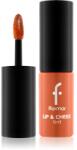 Flormar Lip & Cheek Tint folyékony arcpirosító az arcra és a szájra árnyalat 003 Apricot Marmalade 6.7 ml