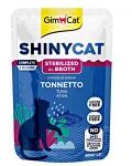 GimCat Shinycat Tonetto Sterilised ivartalanított macskáknak tonhal 70g