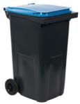 Pubela de exterior din plastic pentru deseuri sortate, volum 240 l, gri/albastra M1208006 Cos de gunoi