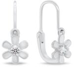 Brilio Silver Divatos lány ezüst fülbevaló virág EA193W