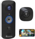 Toucan V3 Vezeték nélküli Okos kaputelefon FullHD kamerával - Fekete (TVD300V-ML)