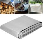  Springos - Vízálló Ponyva - 4x4m - Szürke (GA2145)