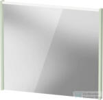 Duravit D-CODE 80x70 cm-es tükör LED világítással, matt halványzöld DC70770HHHH0000 (DC70770HHHH0000)