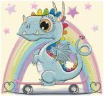 ReToys Diamond Dotz DTZ3 Sárkány - Ajánlott: 7-12 éves korig unisex (10028) (10028)