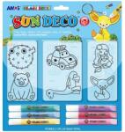 Amos Üvegfesték kulcstartó és dísz készítő készlet Ajánlott 14-99 éves korig lányoknak (32128)