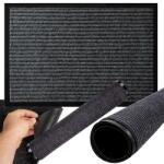  Csúszásmentes lábtörlő, szürke, 40 x 60 cm (v27600)