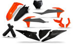  UFO komplett idomszett vázvédővel - KTM sx/sxf 2019 - 2022 (KTKIT528-222)