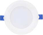 TRACON LED-DLS-6NW Kompakt beépíthető LED mélysugárzó SAMSUNG chippel 230 VAC, 6W, 480lm, D=120 mm, 4000 K, (LED-DLS-6NW)