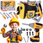  Barkács Készlet Szerszámosláda Kofferben Gyerek Fúrógép XXL (Skrzynka narzędziowa z narzędziami dla dzieci)