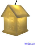 Led gyertya - Csillagos tetejű házikó