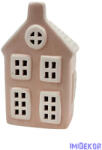 Kerámia ház 11 cm - Kéményes púder