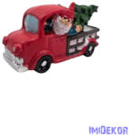  Piros pick up autó manó