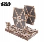 UGears Tie Fighter Star Wars fából készült mechanikus 3D összecsukható modell (70270)