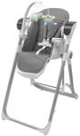 New Baby Scaun de masa si leagan 2 in 1 New Baby Smart, Grey, 5 viteze, 4 pozitii, telecomanda, 0-36 luni (56307) Scaun de masa bebelusi, inaltator