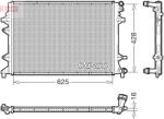 DENSO Radiator, racire motor DENSO DRM32054 (DRM32054) - fixbox