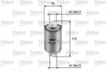 VALEO Filtru combustibil VALEO 587209 (587209)