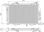 VALEO Radiator, racire motor VALEO 701427 (701427) - fixbox
