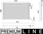 MAHLE Radiator, racire motor MAHLE CR 2445 000P (CR 2445 000P)