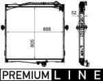 MAHLE Radiator, racire motor MAHLE CR 2092 000P (CR 2092 000P)