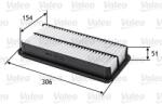 VALEO Filtru aer VALEO 585135 (585135)