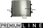 MAHLE Radiator, racire motor MAHLE CR 1027 000P (CR 1027 000P)