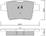 AISIN Set placute frana AISIN BPFO-2006 (BPFO-2006)
