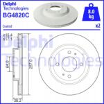 Delphi BG4820C féktárcsa (1db)