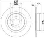 HELLA Disc frana HELLA 8DD 355 114-211 (8DD 355 114-211)