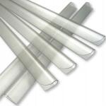  Noor szorító sínek, átlátszó, 19cm magas, 25 db (339092)