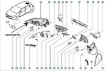 Original Renault Lampa spate ORIGINAL RENAULT 26 55 026 31R (26 55 026 31R)
