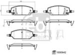 Febi Bilstein Set placute frana FEBI BILSTEIN 1000642 (1000642)