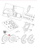 Original Mg Disc frana axa fata ORIGINAL MG 10893373 (10893373)