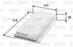 VALEO Filtru aer VALEO 585126 (585126)