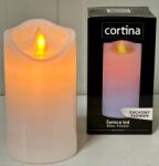 Cortina Led gyertya 15 cm 7 cm Cortina mozgatható láng (Świeca led na baterie 2xR6 wysoka płomień)
