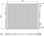 VALEO Radiator, racire motor VALEO 701308 (701308) - fixbox
