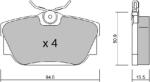 AISIN Set placute frana AISIN BPPE-1017 (BPPE-1017)