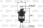 VALEO Filtru combustibil VALEO 587211 (587211)