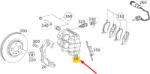 Original Mercedes Etrier frana [fata stanga] ORIGINAL MERCEDES 164 420 25 83 (164 420 25 83)
