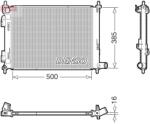 DENSO Radiator, racire motor DENSO DRM43013 (DRM43013) - fixbox