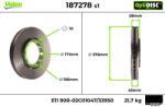 VALEO Disc frana VALEO 187278 (187278)