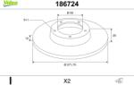 VALEO Disc frana VALEO 186724 (186724)