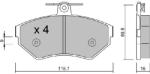 AISIN Set placute frana AISIN BPVW-1024 (BPVW-1024)