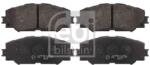 Febi Bilstein Set placute frana FEBI BILSTEIN 16650 (16650)