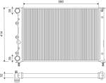 VALEO Radiator, racire motor VALEO 732730 (732730)