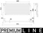 MAHLE Radiator, racire motor MAHLE CR 2309 000P (CR 2309 000P)