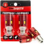 EinParts Led Izzók PY21W BAU15S 4 Smd 3570 Canbus Amber 2 Db