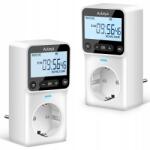  Aulaya Digitális Időprogramozó LCD 2 Db (6914127142564)