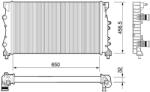 MAHLE Radiator, racire motor MAHLE CR 1110 000P (CR 1110 000P)