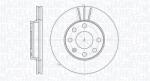 Magneti Marelli Disc frana MAGNETI MARELLI 361302040264 (361302040264)