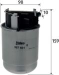 VALEO Filtru combustibil VALEO 587601 (587601)